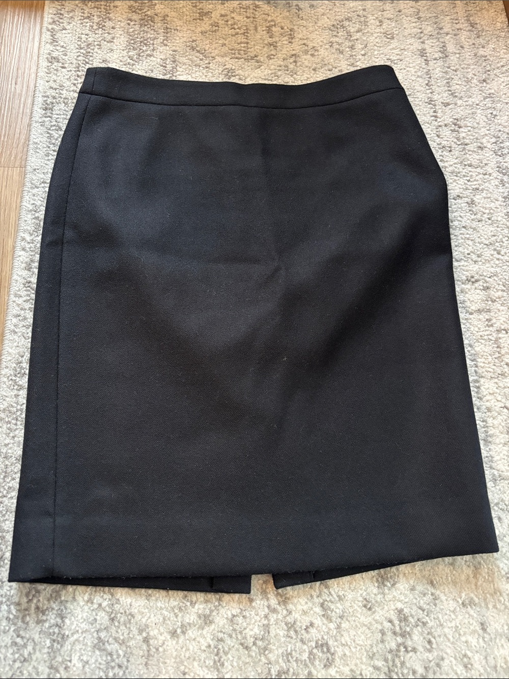 Jcrew no 2 pencil skirt in double serge wool